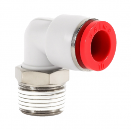 QP-AL-06-R14 Фитинг угловой, 6мм x R 1/4 (наруж.резьба)