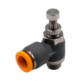 ZSC12-02P-B Дроссель (на входе) с обратным клапаном R1/4 12мм
